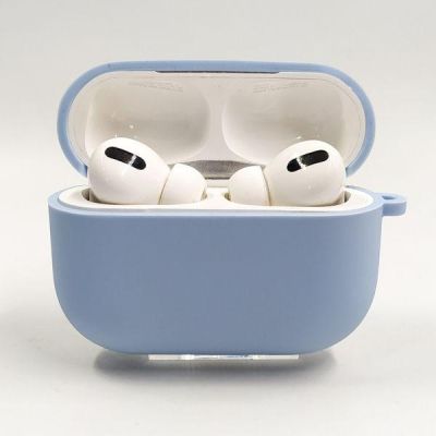 Чохол для навушників Silicone Case for AirPods Pro 3 Blue Agate
