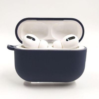 Чохол для навушників Silicone Case for AirPods Pro 3 Navy Storm