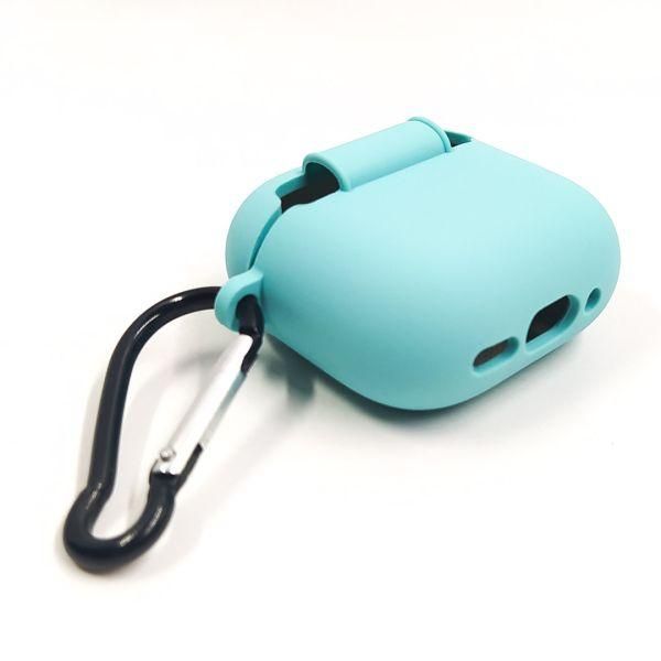 Чохол для навушників Silicone Case for AirPods 4 Mint