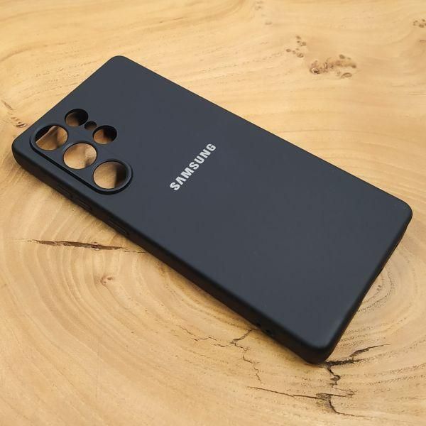 Чохол Silicone Case для SAMSUNG S25 Ultra Black