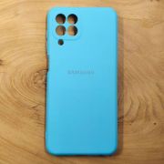 Чохол Silicone Case для Samsung M33 Just Blue