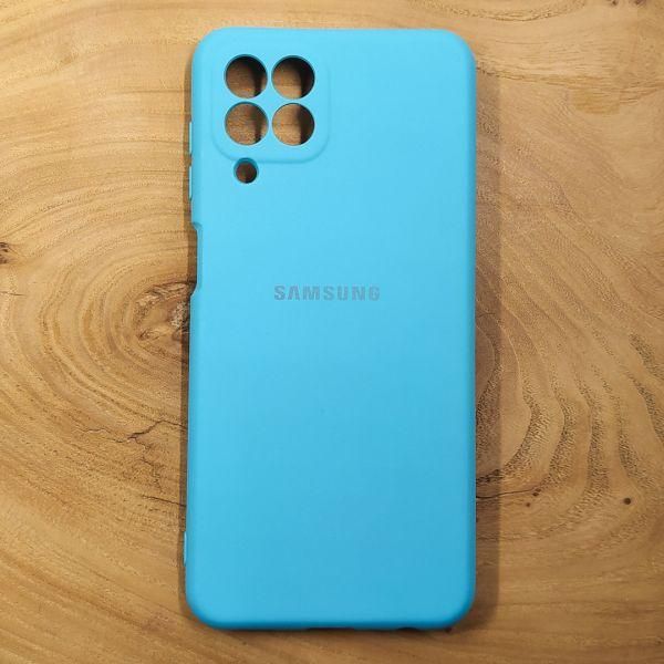 Чохол Silicone Case для Samsung M33 Just Blue