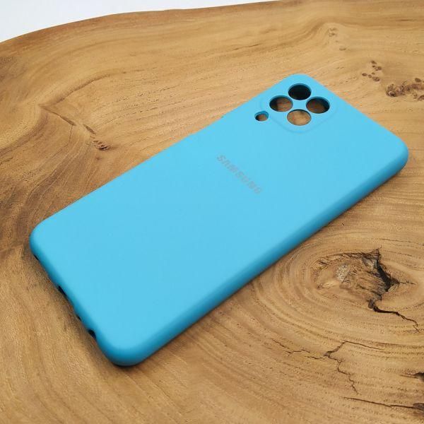Чохол Silicone Case для Samsung M33 Just Blue