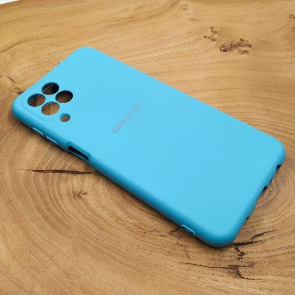 Чохол Silicone Case для Samsung M33 Just Blue