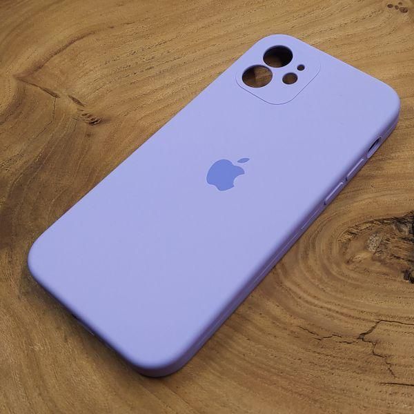 Чохол Silicone Case Full Cover для iPhone 11 Light Purple