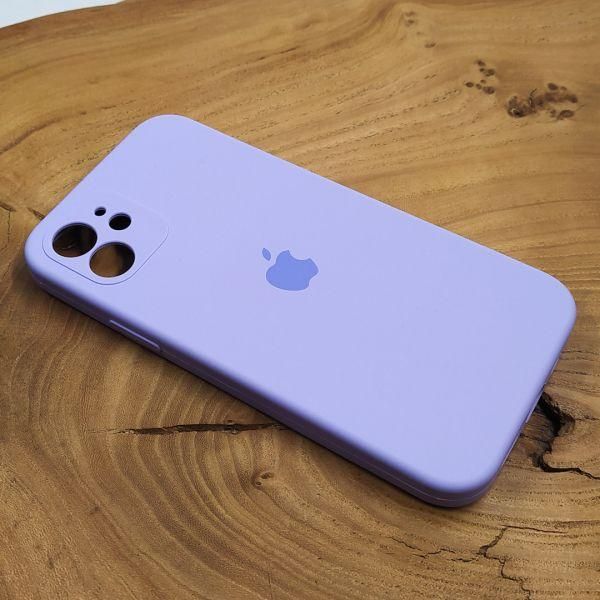 Чохол Silicone Case Full Cover для iPhone 11 Light Purple