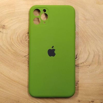 Чохол Silicone Case Full Cover для iPhone 11 Pro Khaki