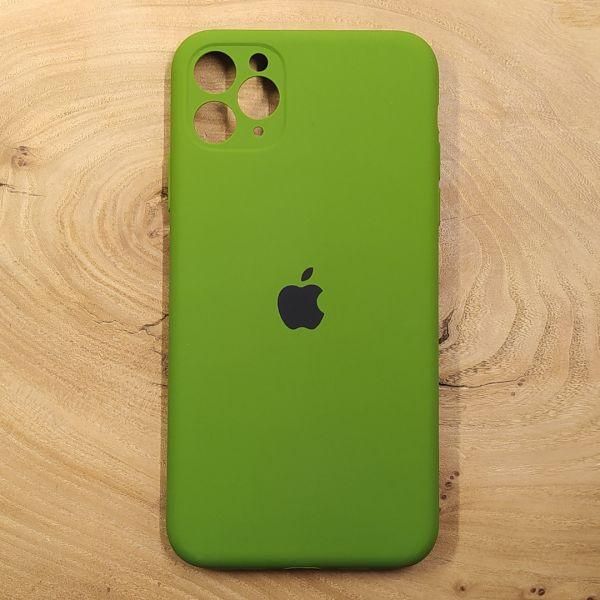 Чохол Silicone Case Full Cover для iPhone 11 Pro Khaki