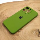 Чохол Silicone Case Full Cover для iPhone 13 Pro Khaki