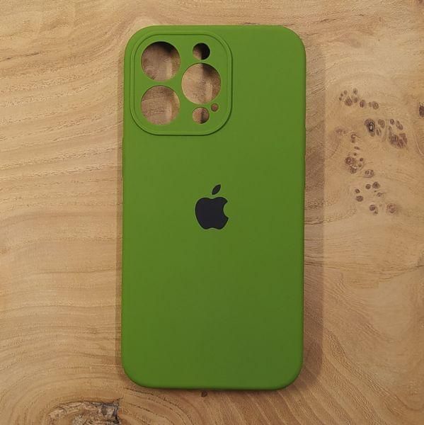 Чохол Silicone Case Full Cover для iPhone 13 Pro Max Khaki