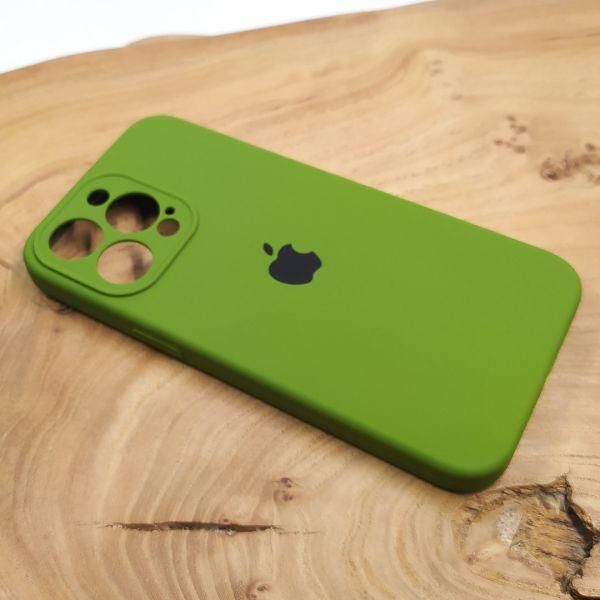 Чохол Silicone Case Full Cover для iPhone 13 Pro Max Khaki
