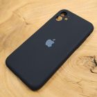 Чохол Silicone Case Full Cover для iPhone 11 Black