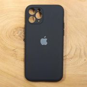 Чохол Silicone Case Full Cover для iPhone 11 Pro Max Black