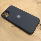 Чохол Silicone Case Full Cover для iPhone 11 Pro Max Black