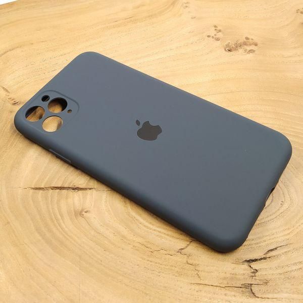 Чохол Silicone Case Full Cover для iPhone 11 Pro Gray