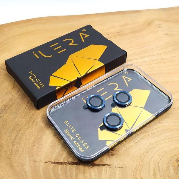 Захисне скло для камер iLera Camera Lens Protector iPhone 13 Pro/13 Pro Max Pacific Blue