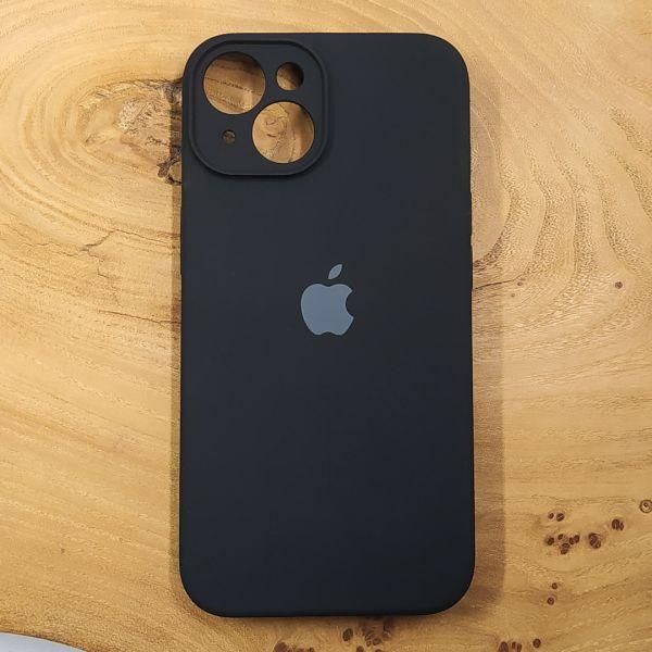 Чехол Silicone Case Full Cover для iPhone 14 Black