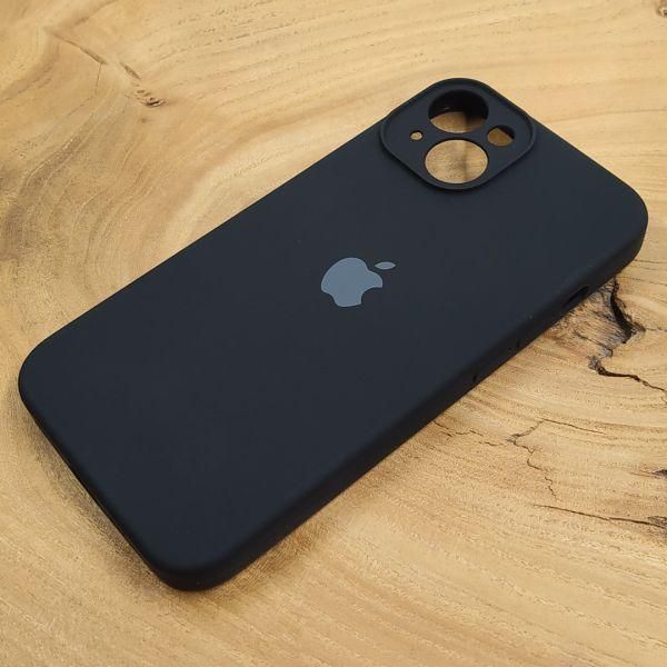 Чехол Silicone Case Full Cover для iPhone 13 Black
