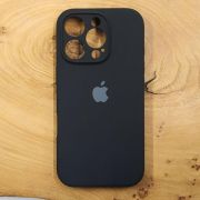 Чехол Silicone Case Full Cover для iPhone 16 Pro Max Black