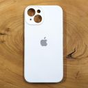 Чехол Silicone Case Full Cover для iPhone 13 White