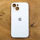 Чехол Silicone Case Full Cover для iPhone 13 White