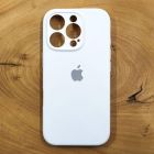 Чехол Silicone Case Full Cover для iPhone 16 Pro Max White