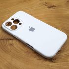 Чехол Silicone Case Full Cover для iPhone 16 Pro Max White
