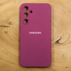 Чохол Silicone case Samsung A35 5G Marsala