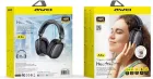 Бездротові Bluetooth-навушники Awei AT6 HiFi з підтримкою MicroSD (TF) та AUX — Чорні