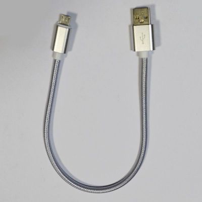 Кабель USB — Micro USB 0.2 м(зас.тов.)