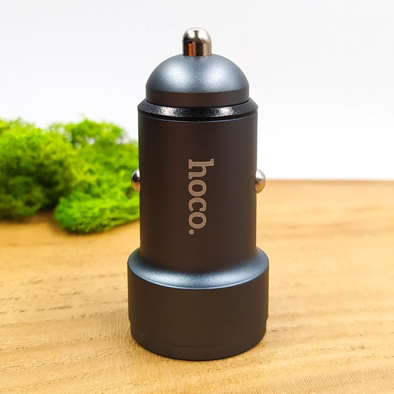 Автомобільний зарядний пристрій HOCO Z57A PD/QC USB-A+USB-C 30W