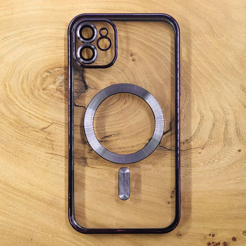 Чохол Chrome case with MagSafe iPhone 11 Purple