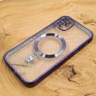 Чохол Chrome case with MagSafe iPhone 11 Purple