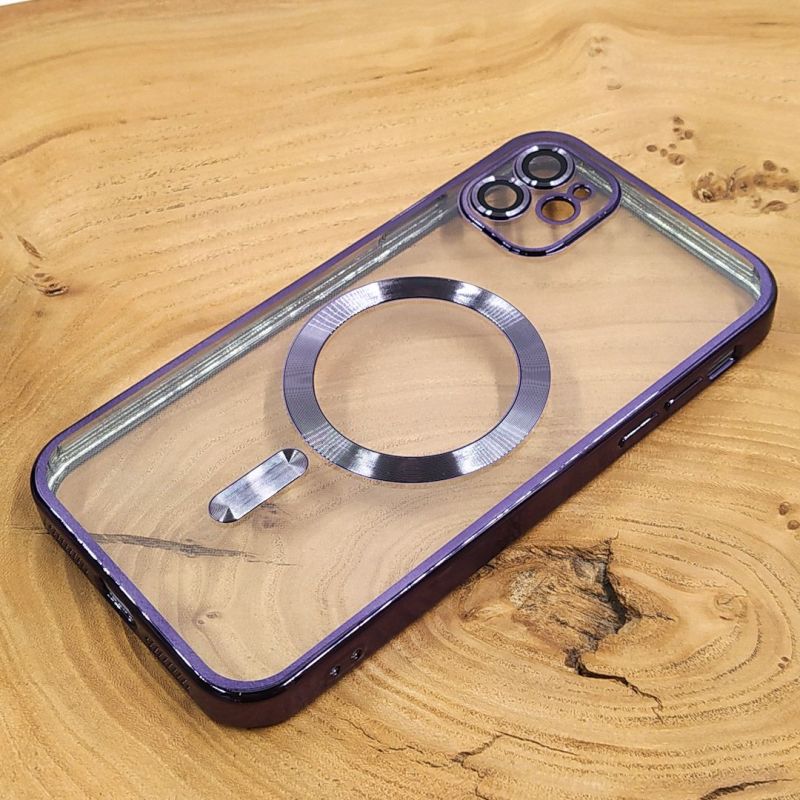Чохол Chrome case with MagSafe iPhone 11 Purple