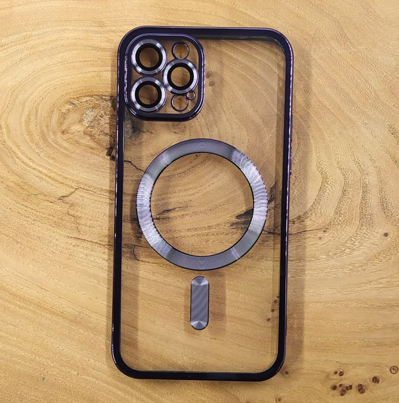 Чохол Chrome case with MagSafe iPhone 12 Pro Purple