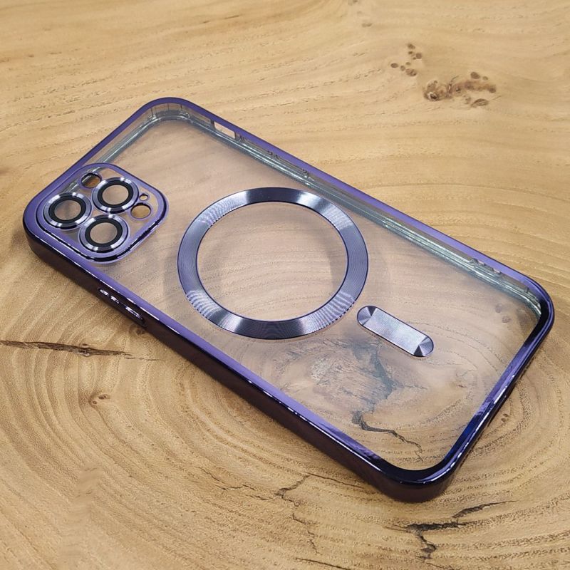 Чохол Chrome case with MagSafe iPhone 12 Pro Purple