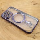 Чохол Chrome case with MagSafe iPhone 14 Pro Max Purple