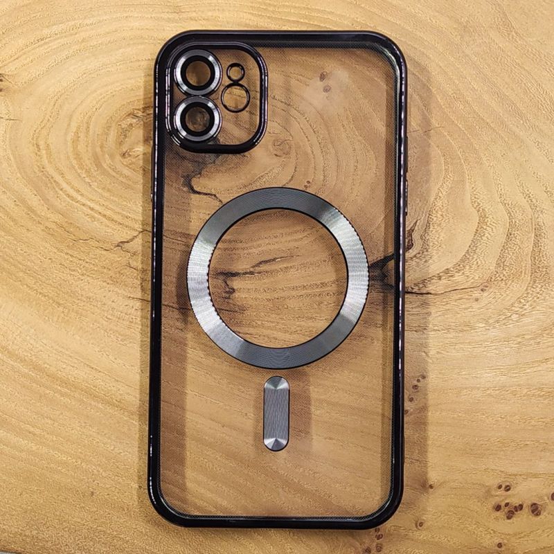 Чохол Chrome case with MagSafe iPhone 11 Black