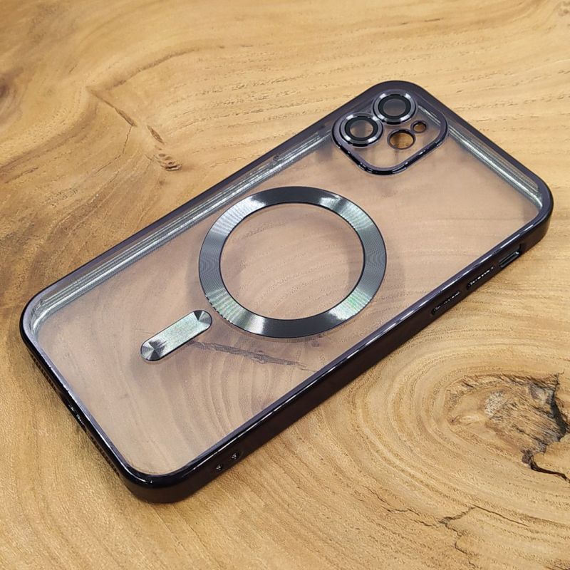 Чохол Chrome case with MagSafe iPhone 11 Black