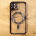 Чохол Chrome case with MagSafe iPhone 12 pro Black