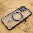 Чохол Chrome case with MagSafe iPhone 12 pro Black