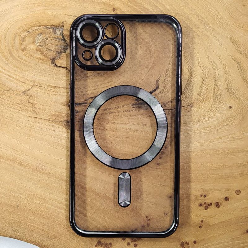 Чохол Chrome case with MagSafe iPhone 13 Black