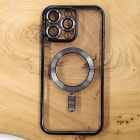 Чохол Chrome case with MagSafe iPhone 16 Pro Black