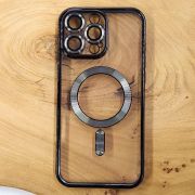 Чохол Chrome case with MagSafe iPhone 16 Pro Black