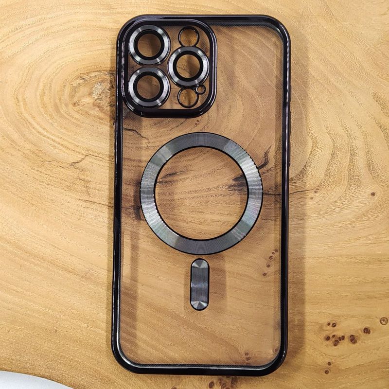 Чохол Chrome case with MagSafe iPhone 16 Pro Black