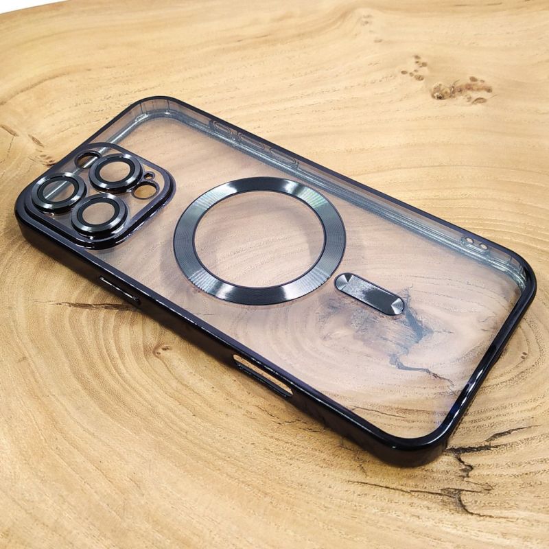 Чохол Chrome case with MagSafe iPhone 16 Pro Black
