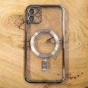 Чохол Chrome case with MagSafe iPhone 12 Silver