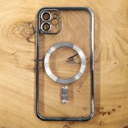 Чохол Chrome case with MagSafe iPhone 11 Silver