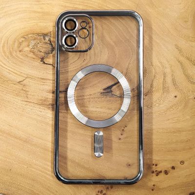 Чохол Chrome case with MagSafe iPhone 11 Silver