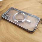 Чохол Chrome case with MagSafe iPhone 11 Silver